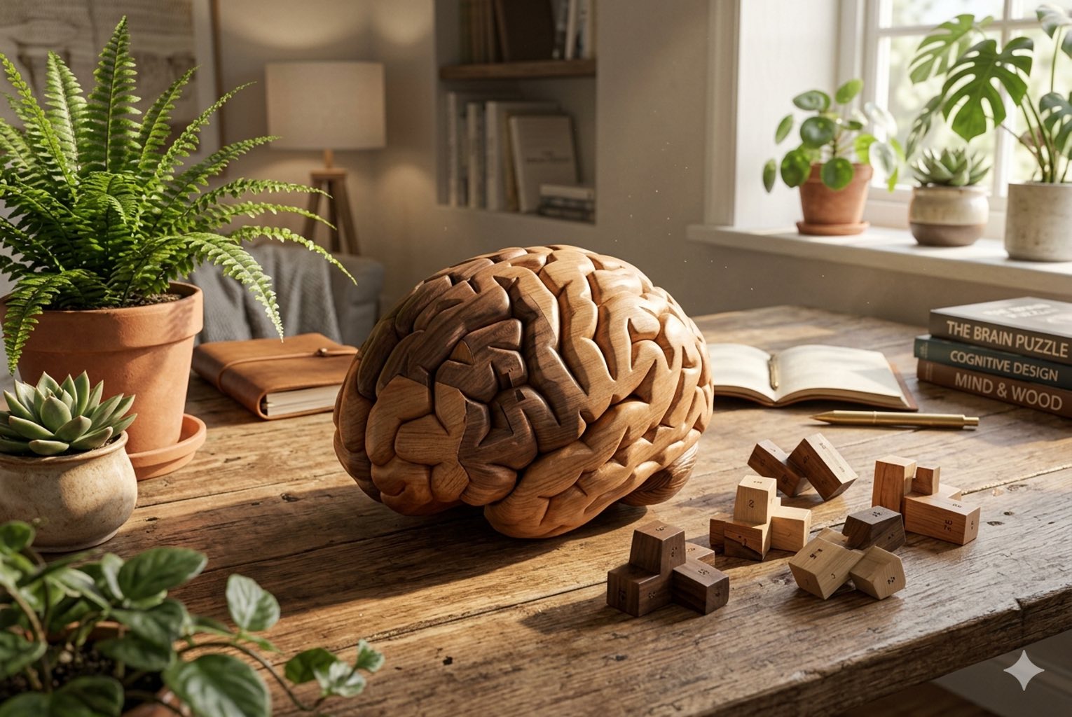 It is made of many pieces made of pieces. The small pieces are dumb. The big piece is smart?