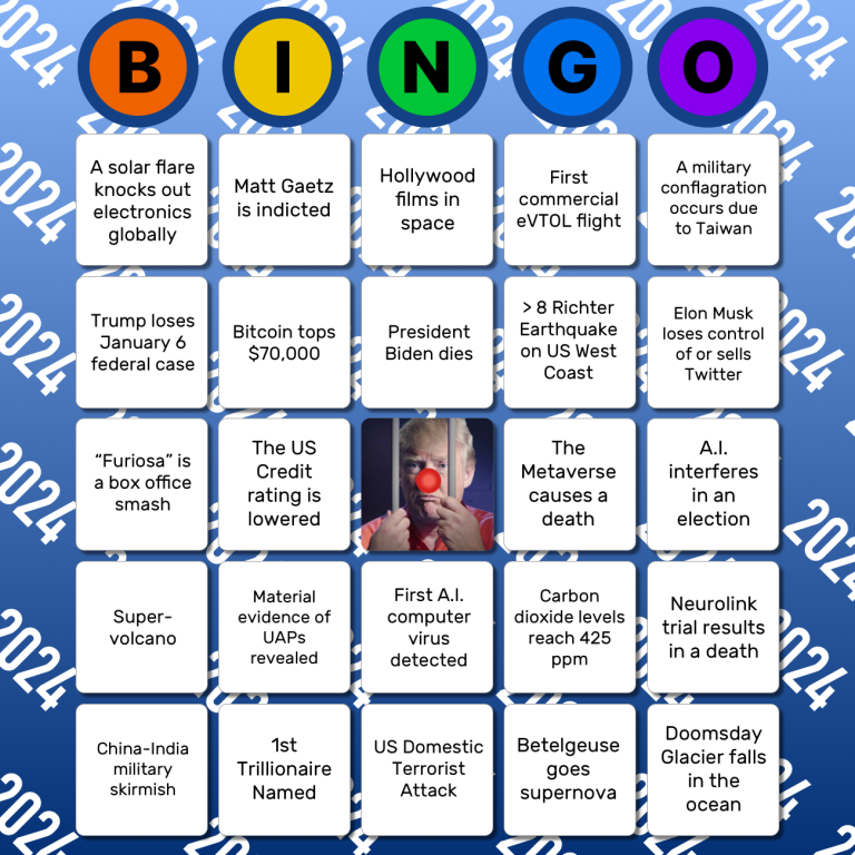 2024 Bingo Card